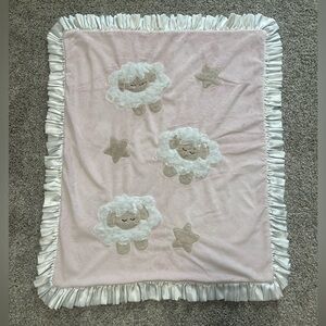 Plush Pink Lambs Ruffle Baby Layette - Kids Accessories